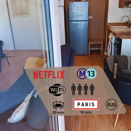 Destiny Appart' Paris -beauvais-orly- Podcasts- Stade De France Appartement Stains